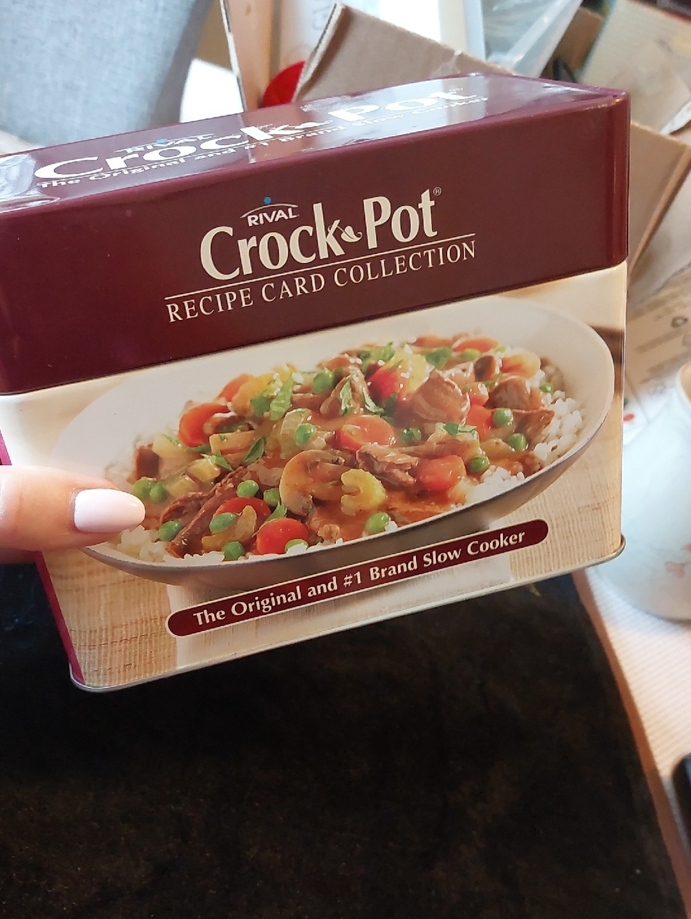 Rival Crock Pot Recipe Tin Collection